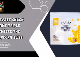 Elevate Snack Time Triple Cheese THC Popcorn Bliss