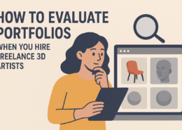 How to Evaluate Portfolios When You Hire Freelance 3D Artists?