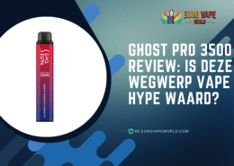 Ghost Pro 3500 Review: Is Deze Wegwerp Vape de Hype Waard?