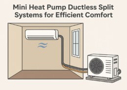 Mini Heat Pump Ductless Split Systems for Efficient Comfort