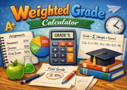 Weighted Grade Calculator: A Smart Way to Calculate Final Grades Accurately