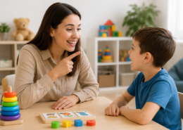 What skills can children learn through ABA therapy?