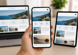 How does responsive web design improve user experience on mobile devices?